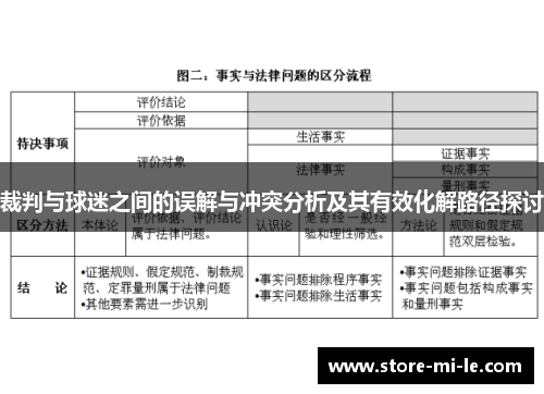 裁判与球迷之间的误解与冲突分析及其有效化解路径探讨