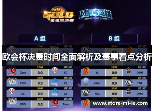 欧会杯决赛时间全面解析及赛事看点分析